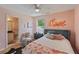Bedroom featuring modern décor with a 