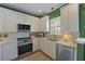 Modern kitchen with white cabinets, stainless steel appliances, granite countertops, and modern fixtures, designed for function at 404 Forsythia Ave, Summerville, SC 29483