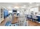 Open-concept living area featuring a view to the kitchen and dining room at 408 Trevi Ln, Summerville, SC 29486