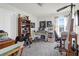 Well lit office with neutral walls features large desk and bookshelf at 408 Trevi Ln, Summerville, SC 29486