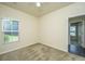 Inviting bedroom with neutral carpet, ceiling fan, and a window providing natural light at 409 Carousel Ct, Summerville, SC 29483