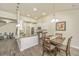 Modern kitchen with white cabinetry, stainless steel appliances, and a kitchen island at 409 Carousel Ct, Summerville, SC 29483