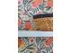 Close up of a shelf with fruit themed wallpaper at 4503 Overbrook Ave, North Charleston, SC 29405