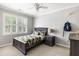Bedroom featuring modern bed frame, dresser, and natural light at 501 Willow Branch Way, Mount Pleasant, SC 29464