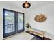 Bright entryway with shiplap walls leads to an outdoor patio at 5029 Victoria Ave, North Charleston, SC 29405