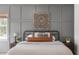 Bedroom features an accent wall, decorative accents, and a cozy ambiance for relaxation at 518 Sound Dr, Summerville, SC 29486