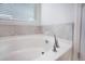 A close up of a soaking tub and faucet at 533 Richfield Way, Summerville, SC 29486
