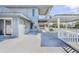 An inviting outdoor deck with a gazebo, perfect for relaxing or entertaining at 625 Ocean Blvd, Isle of Palms, SC 29451