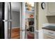 View of Kitchen Pantry featuring an array of storage and convenient access from the kitchen at 702 Minus St, Saint George, SC 29477