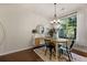 Bright dining area with modern decor and natural light, ideal for Gathering meals and gatherings at 849 Bibury Ct, Charleston, SC 29414