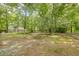 Spacious backyard features mature trees and landscaping at 103 Sylvan Ter, Summerville, SC 29485