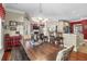 The dining room connects to other living spaces, featuring an open floor plan and eat-in kitchen at 1069 Blockade Runner Pkwy, Summerville, SC 29485