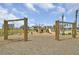Community playground featuring swings and a boat-themed climbing structure provides hours of entertainment for children at 107 Pescaro Ln, Summerville, SC 29486