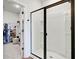 Modern shower with frameless glass, sleek design and open access to walk-in closet at 107 Pescaro Ln, Summerville, SC 29486