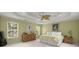 Spacious main bedroom with tray ceilings, plush carpet, and multiple windows for natural light at 1087 Clearspring Dr, Charleston, SC 29412