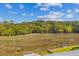 Scenic view of the marsh from above, showcasing the surrounding natural beauty of the home at 112 Berkshire Dr, Wando, SC 29492