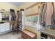 A spacious walk-in closet provides ample storage and includes a window for natural light at 112 Berkshire Dr, Wando, SC 29492