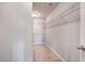 Walk-in closet providing ample storage with multiple shelves, carpet flooring, and lighting at 1130 Moss Grove Dr, Moncks Corner, SC 29461