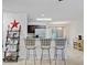 Breakfast bar with lots of seating overlooking the kitchen, Gathering room, and dining area at 121 Keaton Brook Dr, Summerville, SC 29485