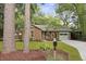Charming brick house with a well-maintained yard, mature trees, and a one-car garage at 1228 Penny Cir, Mount Pleasant, SC 29464