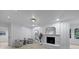 Cozy living room with modern fireplace, neutral tones, and stylish decor at 1228 Penny Cir, Mount Pleasant, SC 29464