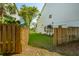 Fenced backyard offers privacy and space for outdoor activities at 1483 Harborsun Dr, Charleston, SC 29412