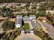 Stunning aerial view of a community featuring lush landscaping and charming homes near tranquil ponds at 1624 Prince Edward St, Mount Pleasant, SC 29466