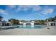 Expansive community pool area with ample lounge space surrounded by well-maintained landscaping at 1624 Prince Edward St, Mount Pleasant, SC 29466