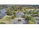 Aerial view of a large clubhouse featuring a roundabout and landscaping at 1634 Pin Oak Cut, Mount Pleasant, SC 29466
