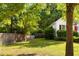 Green backyard space with a wooden fence creating a cozy and private outdoor area at 1971 N Smokerise Way, Mount Pleasant, SC 29466