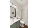 Bathroom featuring a vanity, toilet, and tub at 1971 N Smokerise Way, Mount Pleasant, SC 29466