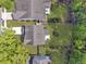 Aerial view of the property showcasing the well-maintained backyard and surrounding neighborhood at 2016 Elvington Rd, Johns Island, SC 29455