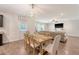 Open floorplan featuring a combined dining area and living room at 2016 Elvington Rd, Johns Island, SC 29455