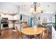 Open-concept dining area connected to the kitchen and living room, creating a seamless flow at 203 Eagle Ridge Rd, Summerville, SC 29485