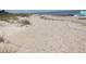 Scenic beach view featuring soft sand and gentle waves creating a tranquil coastal setting at 2501 Myrtle St, Edisto Beach, SC 29438
