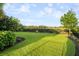 Spacious backyard features lush landscaping, including mature trees and manicured lawn at 2522 Waverly St, Charleston, SC 29492