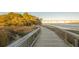 Scenic boardwalk view with bridge crossing the marsh and waterway at 2522 Waverly St, Charleston, SC 29492