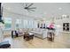 Open floor plan with living room and kitchen perfect for entertaining at 2557 Hatch Dr, Johns Island, SC 29455
