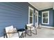 Inviting porch with comfortable seating, creating a perfect spot for relaxation and outdoor enjoyment at 2557 Hatch Dr, Johns Island, SC 29455
