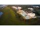 Stunning aerial view of the waterfront community with pool and marsh views at 2578 Helmsman Rd, Johns Island, SC 29455