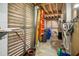 Unfinished storage area with painted walls and exposed rafters at 2645 Crooked Stick Ln, Mount Pleasant, SC 29466