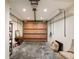 Spacious garage with a wooden door and ample space for parking and storage, providing convenience and security at 4 Catfiddle St, Charleston, SC 29403