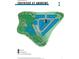 Community map showing homesites, cul-de-sac, ponds, and wooded areas with walking trails at 403 Cadbury Loop, Summerville, SC 29486