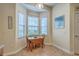 Bright breakfast nook with a view, perfect for casual dining at 405 Decatur Dr, Summerville, SC 29486