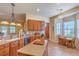 Spacious kitchen featuring granite countertops, stainless steel appliances, and a breakfast nook at 405 Decatur Dr, Summerville, SC 29486