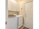 Well-equipped laundry room features modern appliances and ample storage cabinets at 405 Decatur Dr, Summerville, SC 29486