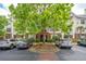 Charming condominium building entrance with manicured landscaping and convenient parking at 45 Sycamore Ave # 811, Charleston, SC 29407