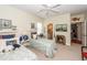 Well-decorated bedroom featuring two beds and an attached bathroom at 4991 Sound View Dr, Mount Pleasant, SC 29466