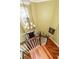 Elegant foyer with hardwood floors, staircase, and a chandelier, creating a grand entrance at 4991 Sound View Dr, Mount Pleasant, SC 29466