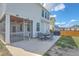 Spacious backyard featuring patio and screened porch, perfect for outdoor gatherings at 508 Alderly Dr, Moncks Corner, SC 29461